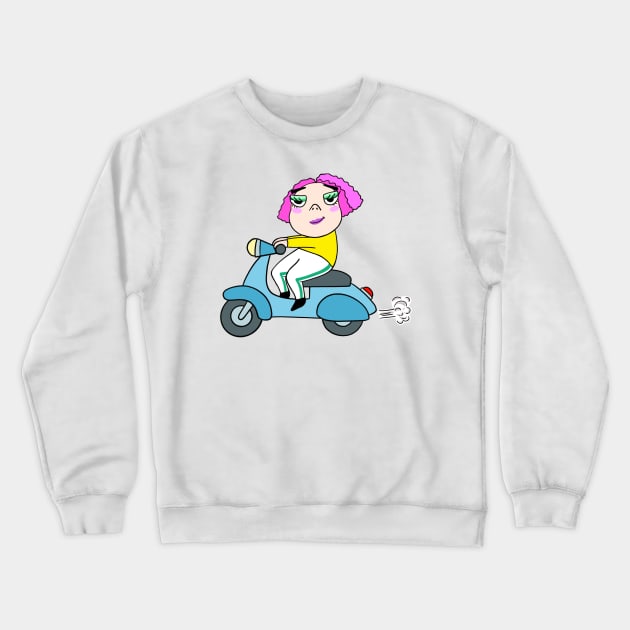 Enjoy the ride! Crewneck Sweatshirt by IdinDesignShop